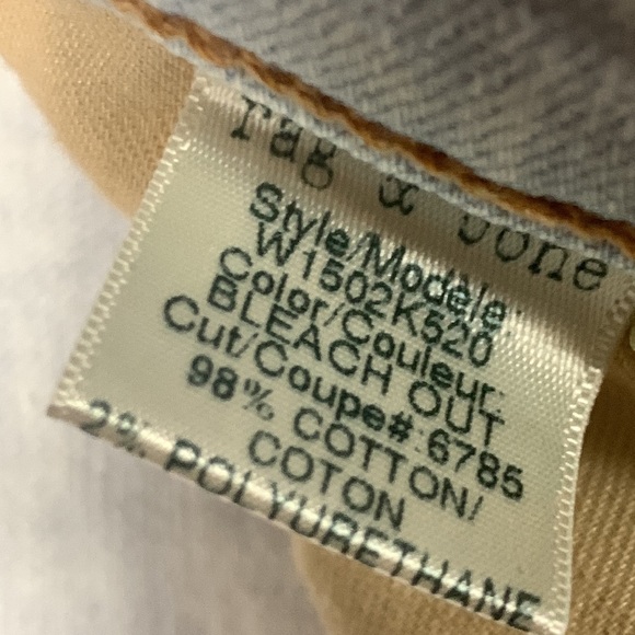 rag & bone Bleach Out Skinny Jeans - Picture 4 of 6